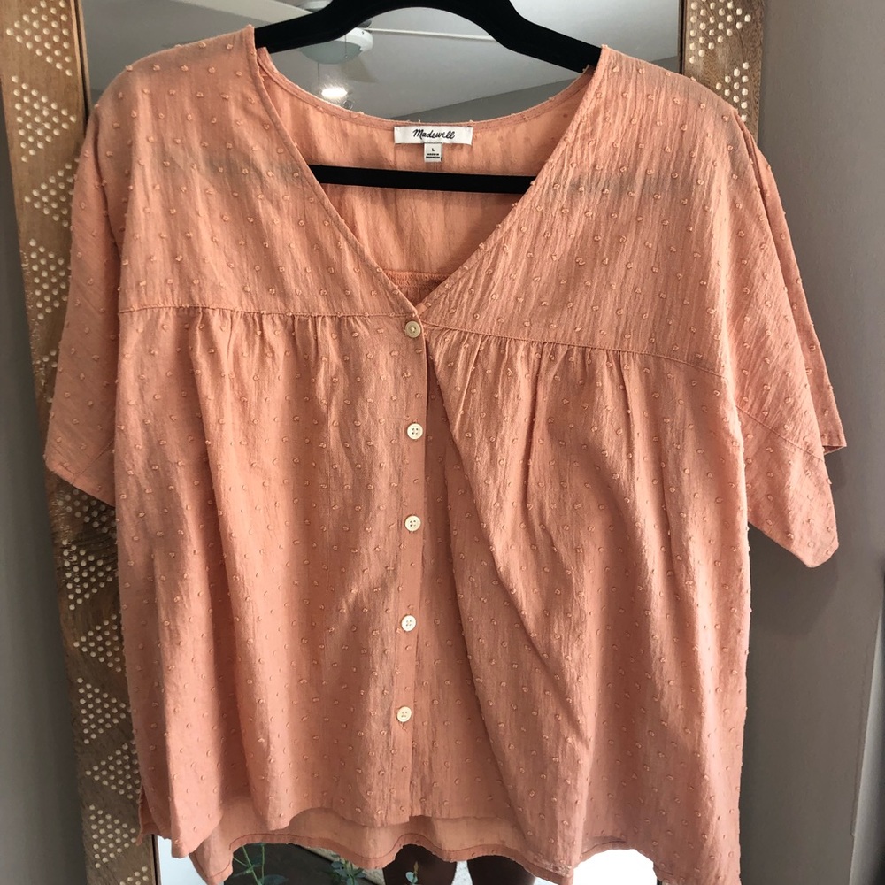 Madewell Popover Button Up Shirt